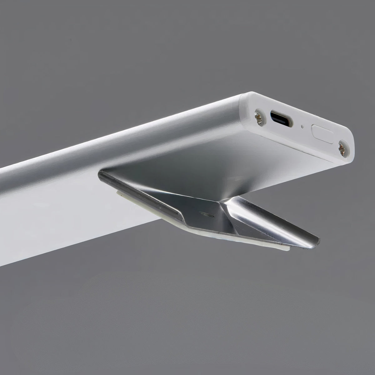 Luz LED recargable con sensor de movimiento para debajo de gabinetes: barra magnética delgada e inalámbrica con brillo y temperatura de color ajustables