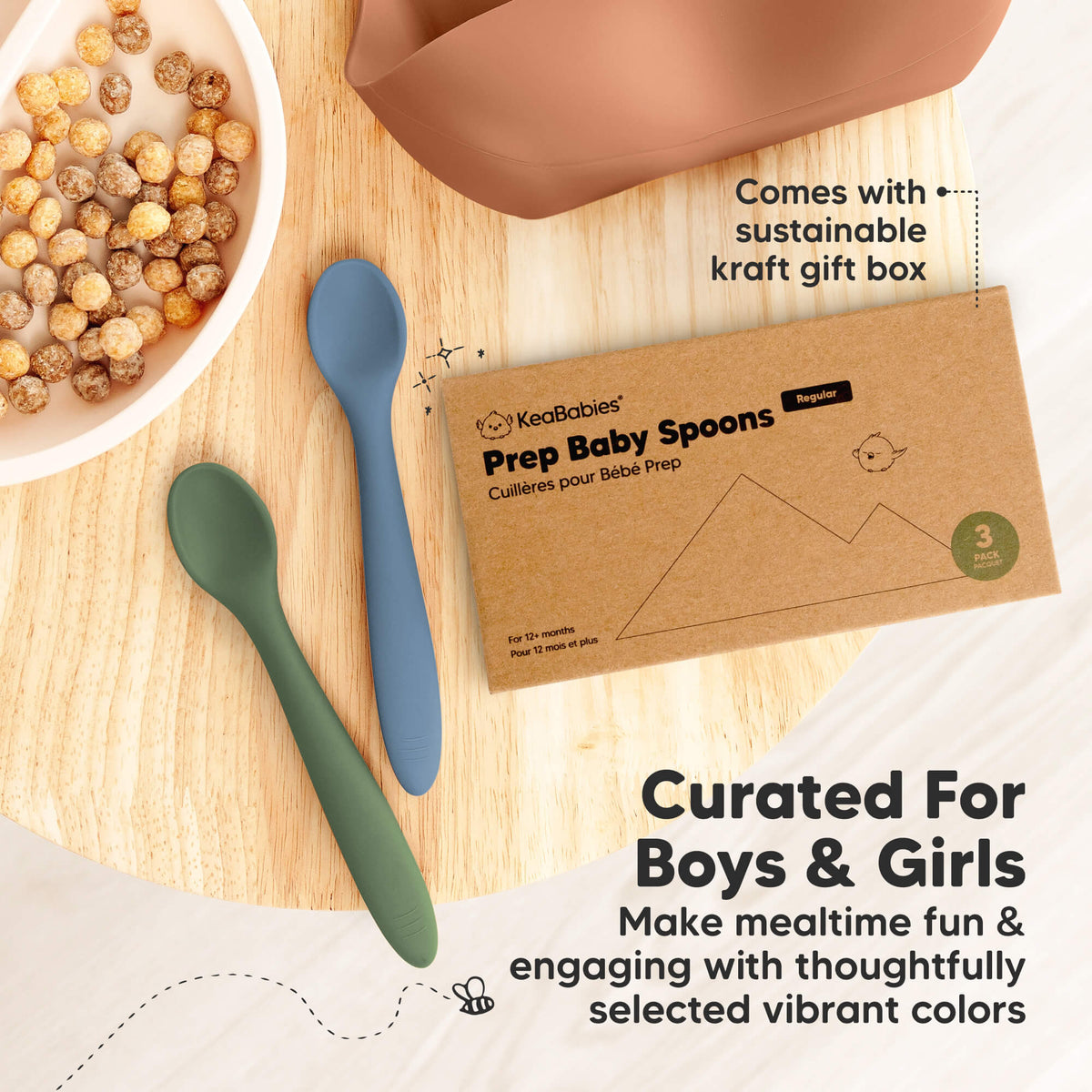 3-Pack Baby Spoons