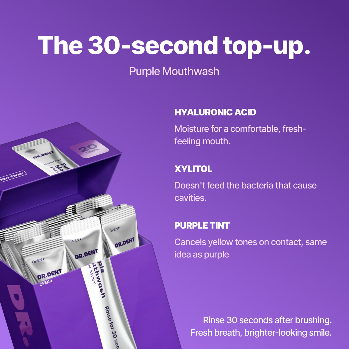Paquete de cuidado morado