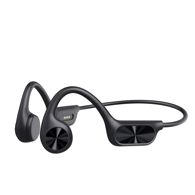 Auriculares de conducción ósea impermeables, reproductor de música integrado de 32 GB, audio inalámbrico de oído abierto para natación, buceo, carrera y deportes