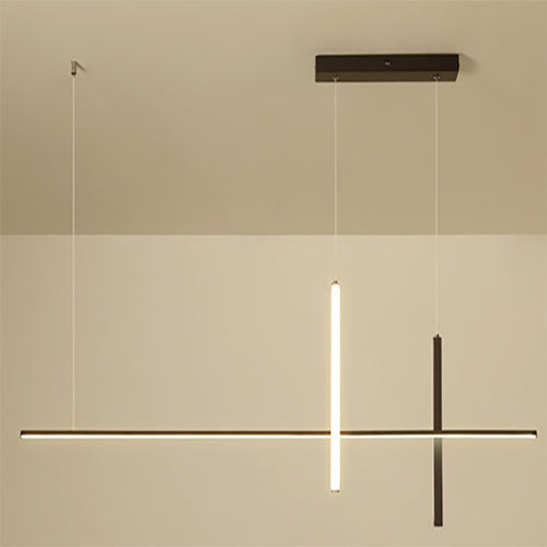 Modern LED Pendant Light with Adjustable Height for Dining Room, Restaurant & Bar | Acrylic