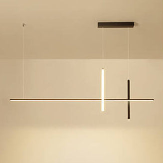 Modern LED Pendant Light with Adjustable Height for Dining Room, Restaurant & Bar | Acrylic