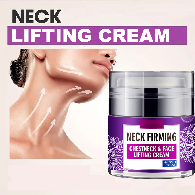 Firming Neck Cream with Hyaluronic Acid & Vitamin E for Smoother, Tighter Skin on Neck & Décolleté | Anti-Aging Moisturizer for Women | Thomler