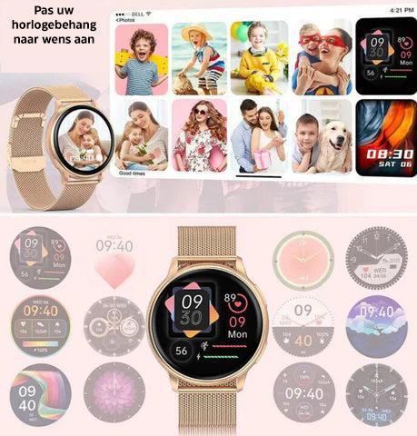 Women's Smartwatch with Heart Rate Monitor, Sleep Tracker & Call Notifications for Fitness & Daily Activity Tracking | Thomler