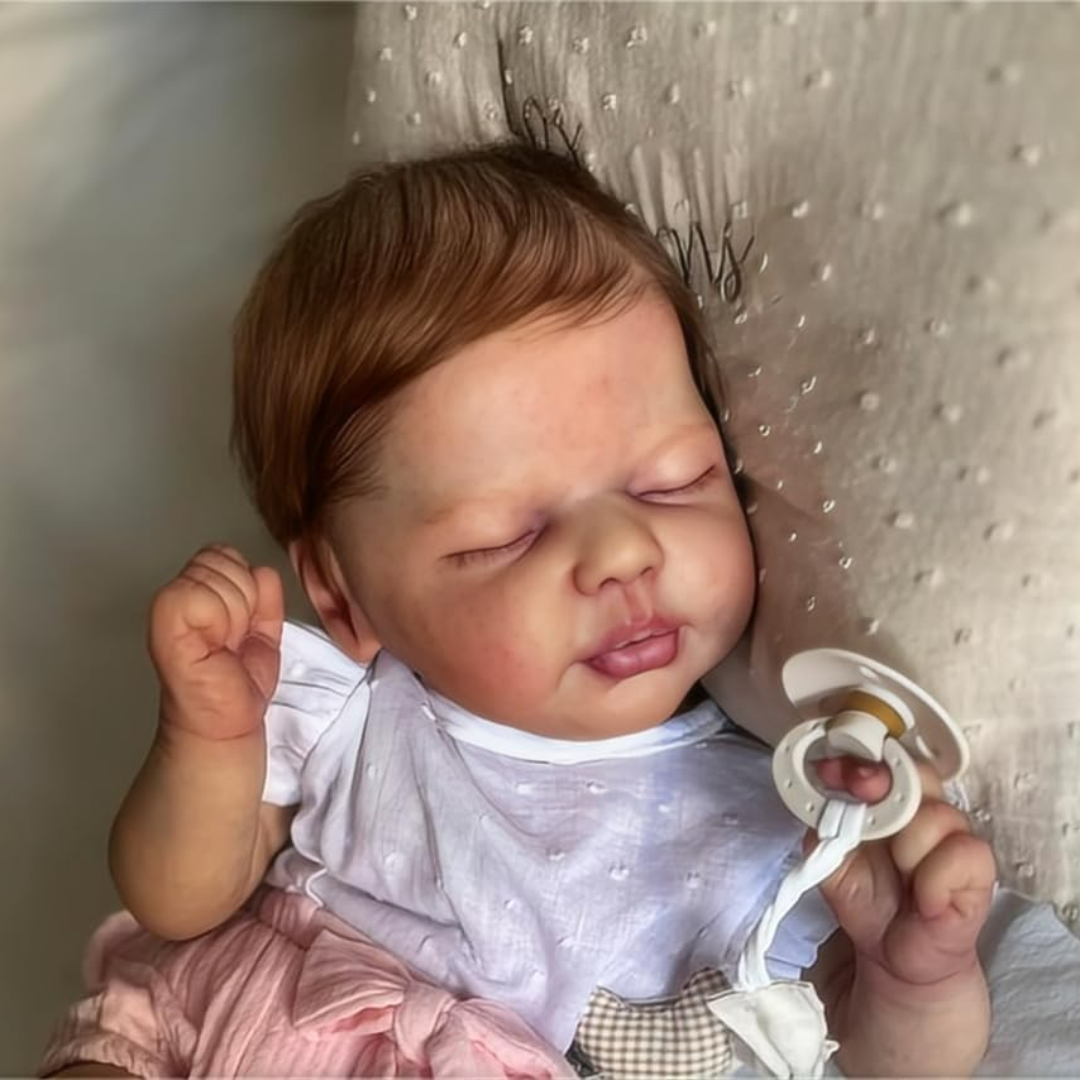 Lifelike Silicone Baby Doll with Soft Touch Skin for Collectible Display
