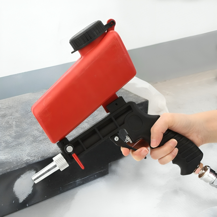 Air-Powered Abrasive Blaster with Steel Construction and 0.26 in Nozzle for Garage Workshop Auto Body Prep Corrosion Stripping | Thomler