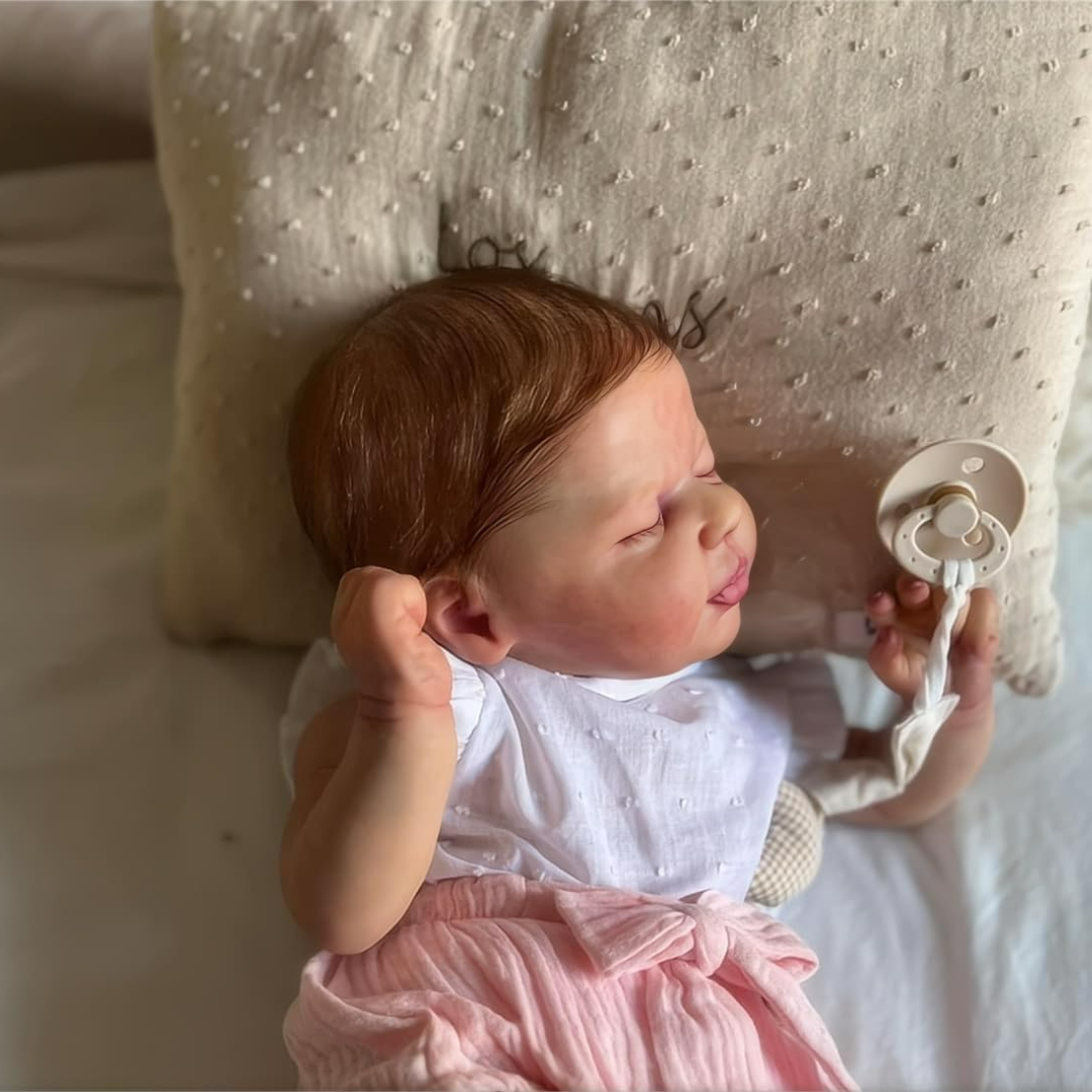 Lifelike Silicone Baby Doll with Soft Touch Skin for Collectible Display