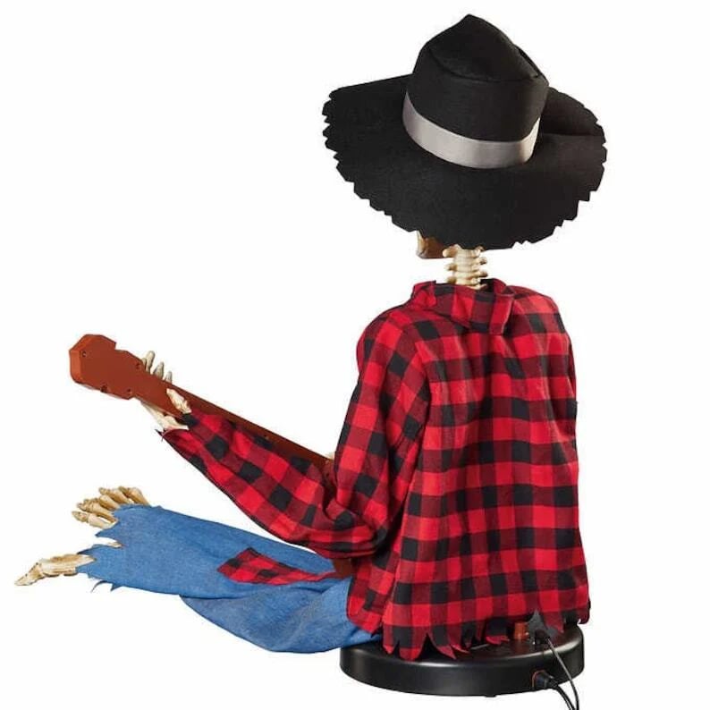 Animierte Skelette beim Banjo-Duell