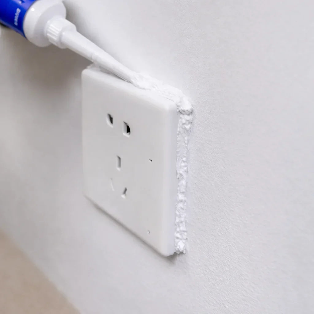 Knijptube vulmiddel voor gipsplaat, spijkergaten en openingen bij stopcontacten - Gebruiksklare formule droogt snel, overschilderbaar reparatiemiddel voor oppervlakken | Thomler