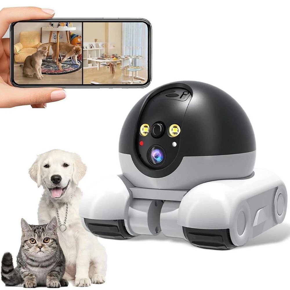 Indoor huisdiercamera voor hond en kat