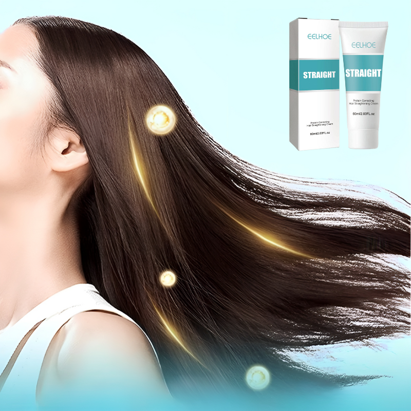 Directe keratine haarstraightcrème