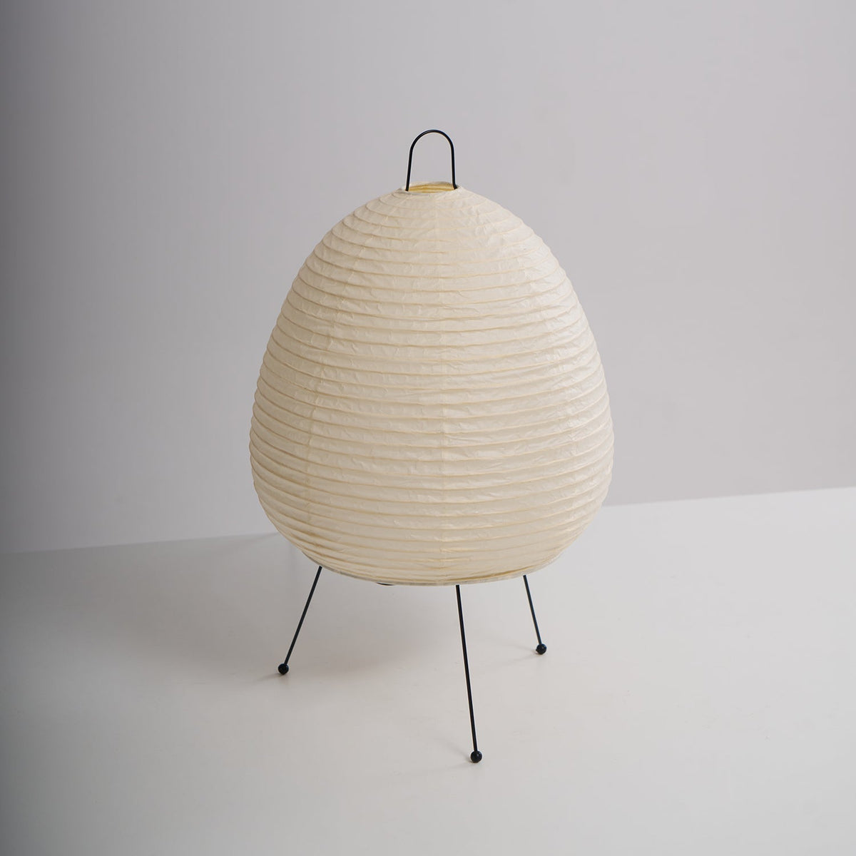Lámpara de acento con pantalla de papel hecha a mano, 10 pulgadas de ancho, luz nocturna LED de brillo cálido para dormitorio, oficina, escritorio, rincón de lectura, estilo minimalista japonés