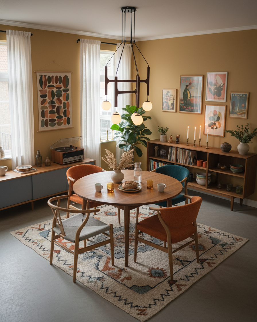 Houten hanglamp met meerdere armen, witte glazen bollen, in hoogte verstelbare kabel, 2-6 lampen, plafondverlichting voor eetkamer, modern boerderijdesign | Thomler