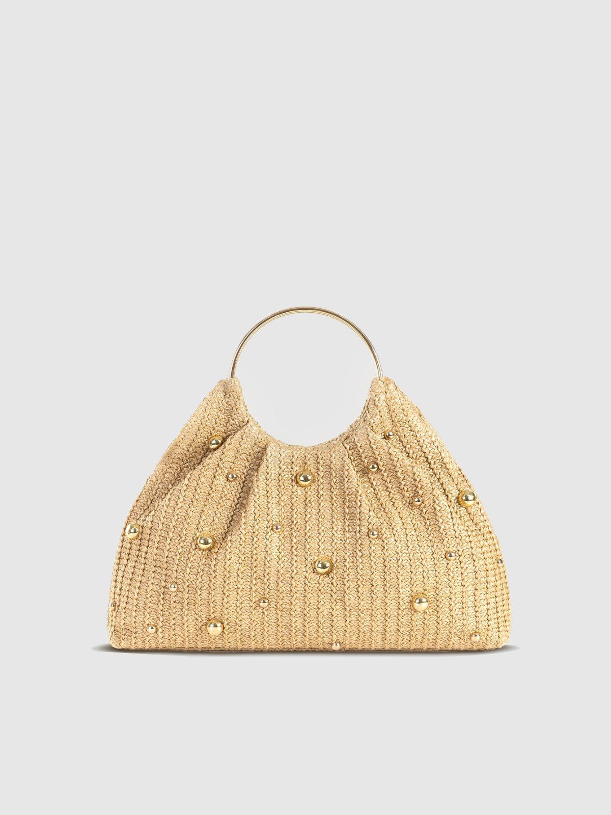 Bolso hobo con cuentas