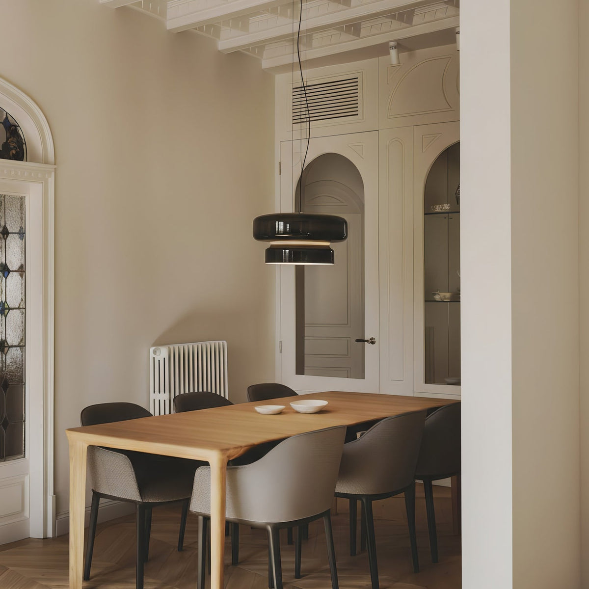Glazen kap hanglamp 16 inch chroom afwerking verstelbare kabel E27 fitting kookeiland eettafel hanglamp armatuur binnenverlichting | Thomler