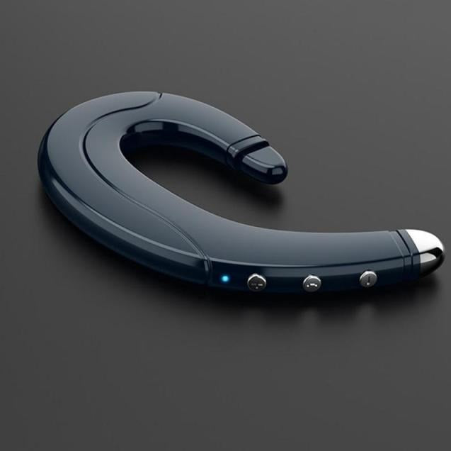 Auriculares inalámbricos de conducción ósea: audífonos Bluetooth de oído abierto para correr, ciclismo y deportes: audio resistente al sudor con percepción del entorno