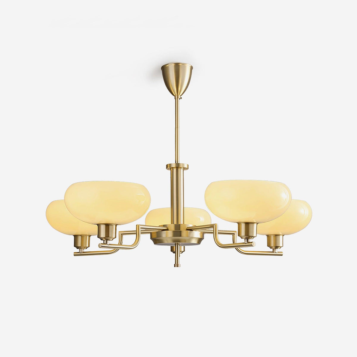 Bolvormige glazen hanglamp, 30 cm diameter, voor boven het kookeiland, moderne plafondlamp, heldere kap, keuken, eetkamer, hal | Thomler