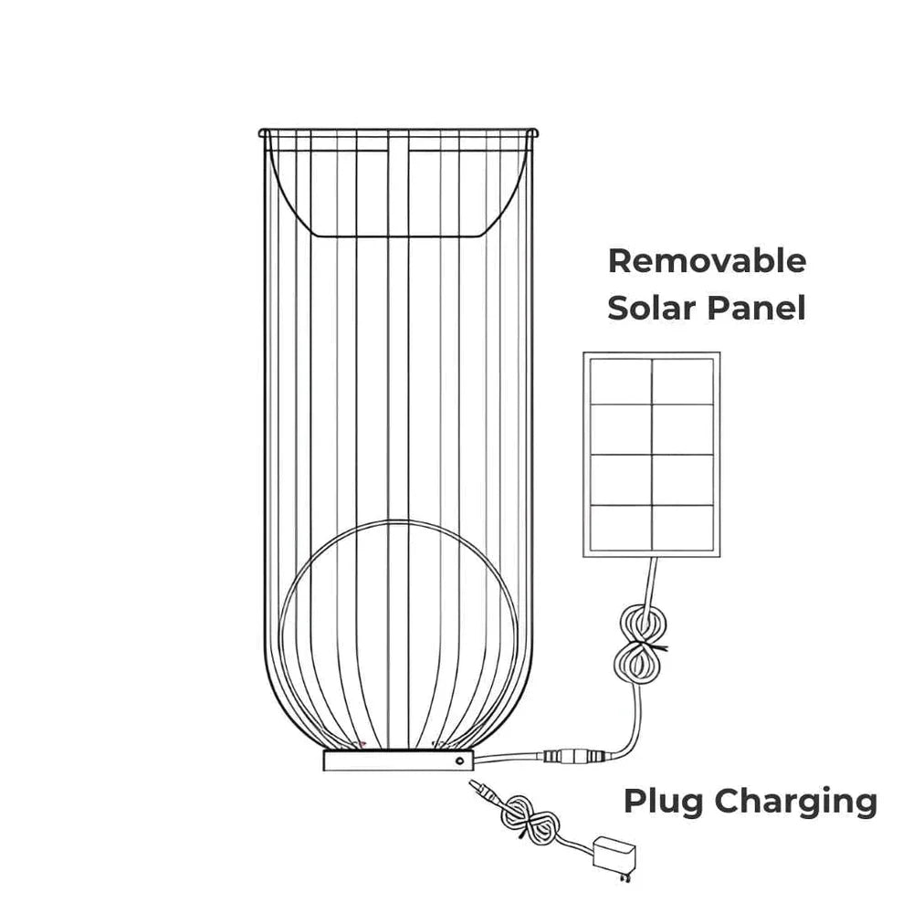 Solar tuinverlichting op een staak met bloemdesign voor paden en terrassen, 56 cm of 94 cm aluminium led-accentverlichting voor tuinlandschap, buitenloopbrug | Thomler