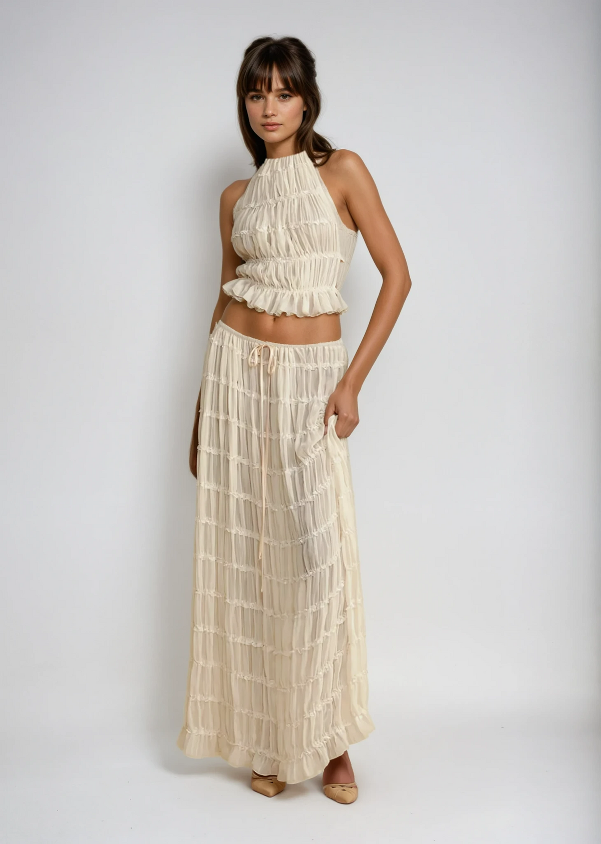 Conjunto de verano de dos piezas ligero