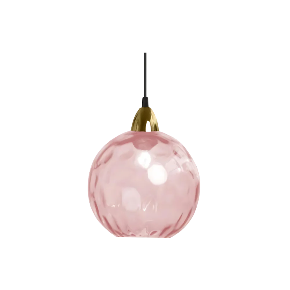 Getextureerde glazen hanglamp 7,9 inch, verlichting voor kookeiland in de eetkamer, in hoogte verstelbare moderne bolvormige pendellamp, minimalistische plafondlamp voor K | Thomler