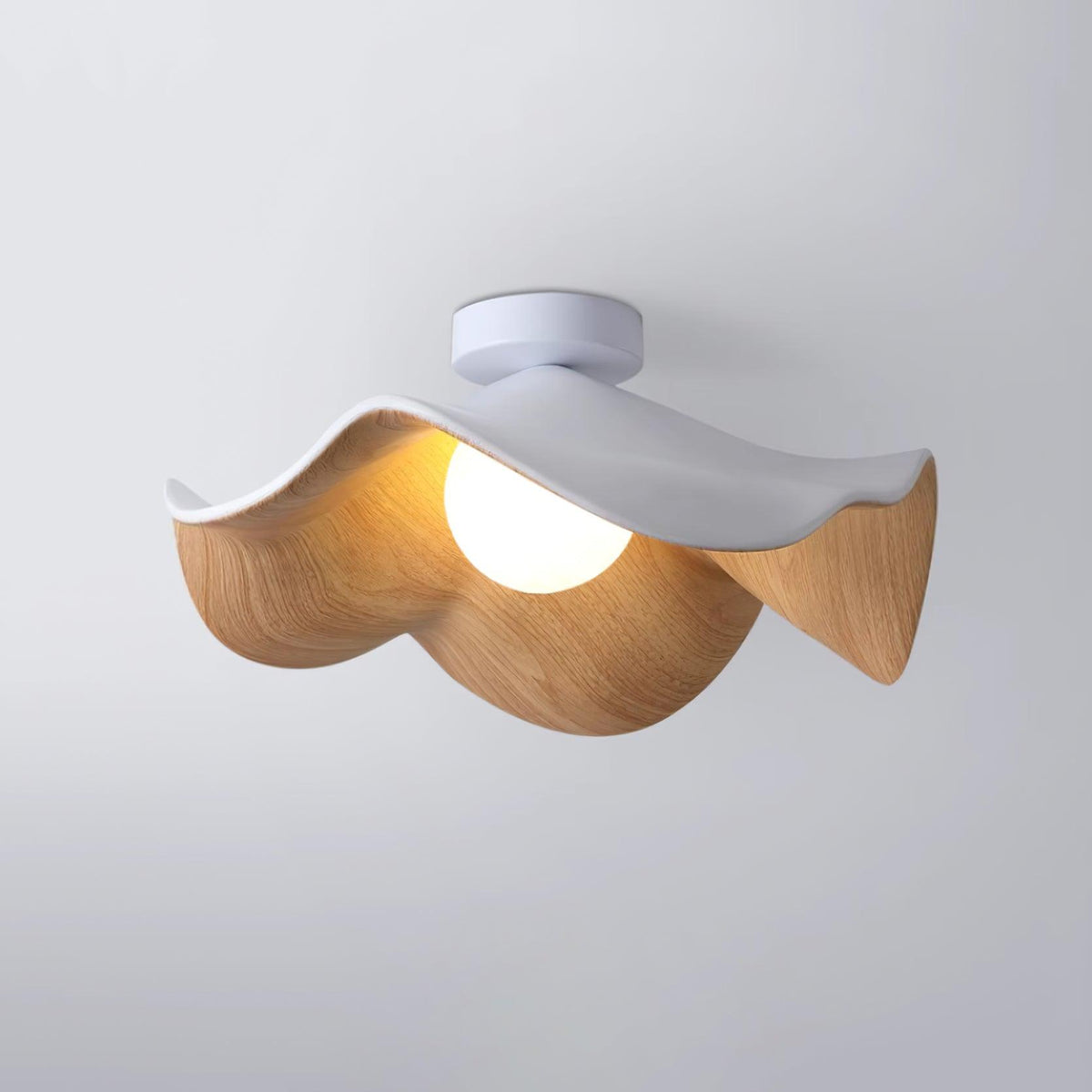 Verstelbare hanglamp met kap van metaal en hars voor woonkamer, slaapkamer, eetkamer | Moderne plafondlamp | 150 cm ophanging | Thomler