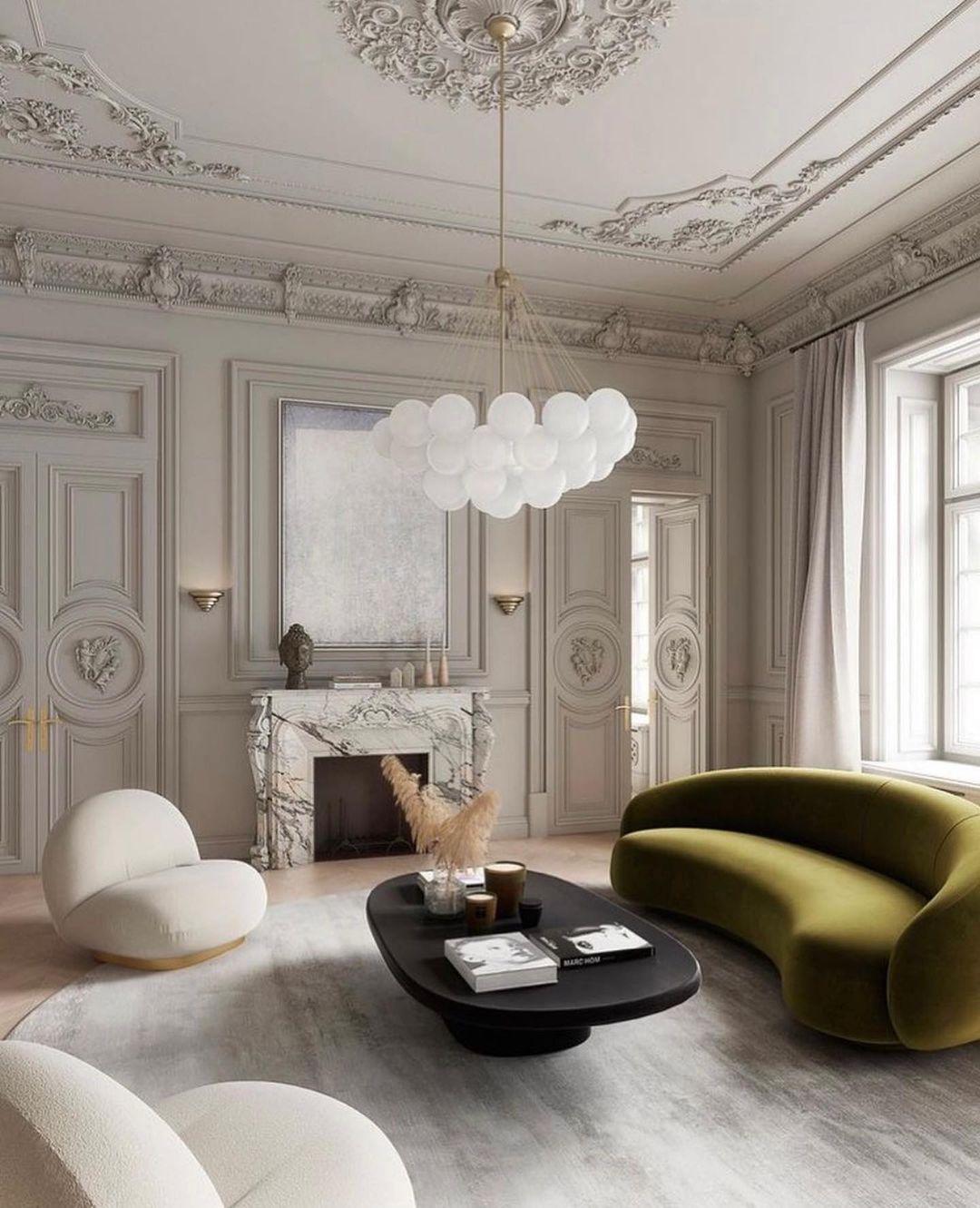 Bubble Pendant Light Multi-Globe Adjustable Ceiling Fixture Gold Black Chrome for Dining Room Living Room Foyer 19-73 Lights