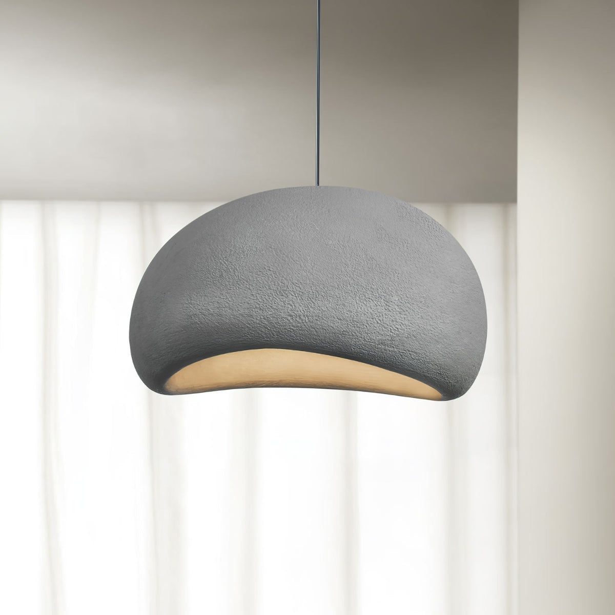 Cloud Pendant Lamp Dimmable LED Overhead Fixture Dining Room Bedroom Living Room Nursery Den Soft Glow Suspended Lighting E26 Bulb Base 12-4