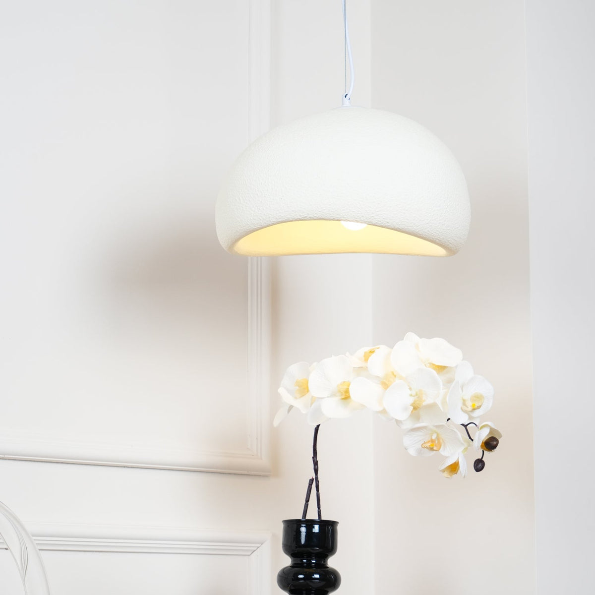Cloud Pendant Lamp Dimmable LED Overhead Fixture Dining Room Bedroom Living Room Nursery Den Soft Glow Suspended Lighting E26 Bulb Base 12-4