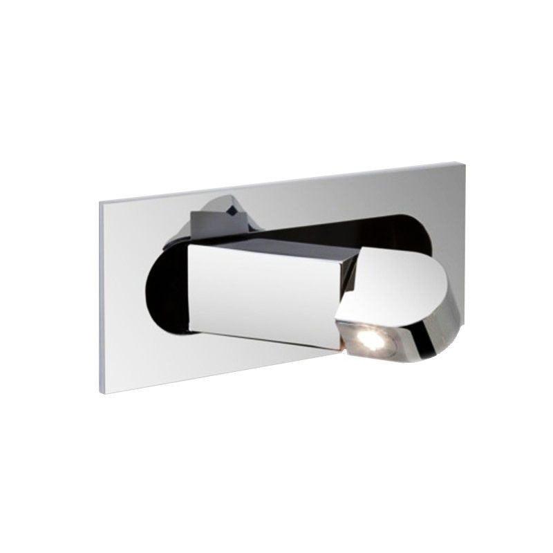 Aplique de pared LED giratorio con interruptor de botón para lectura nocturna enfocada en espacios compactos | Thomler