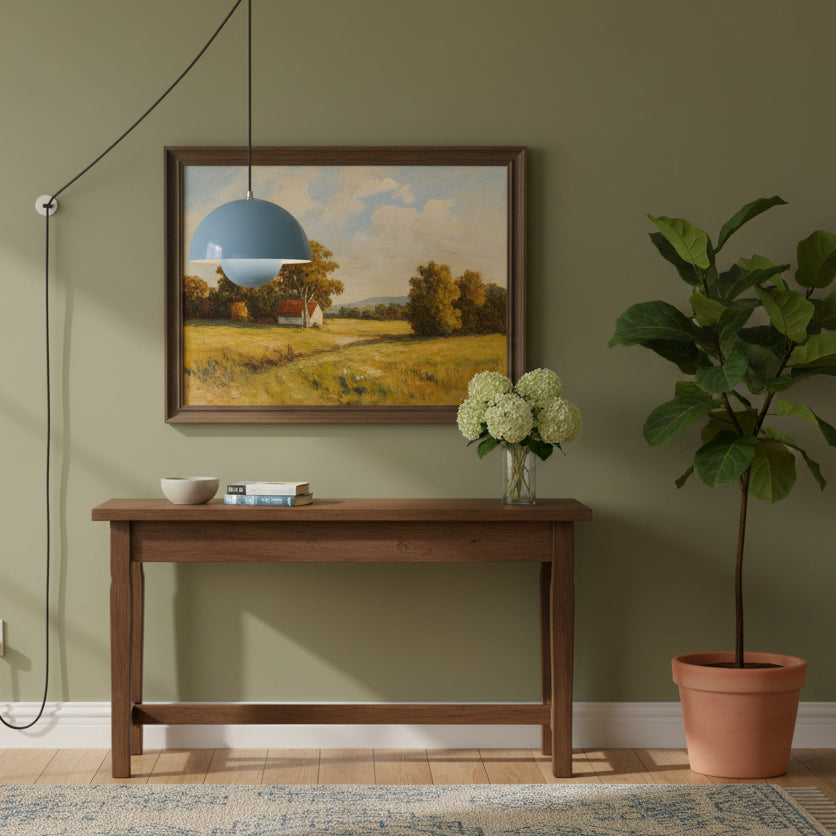 Aluminium-Pendelleuchte, 9-Zoll-Kuppelschirm, verstellbares Kabel, moderne Beleuchtung, Küchen- und Esszimmer-Insel, Deckenlampe, geometrische Halbkugel