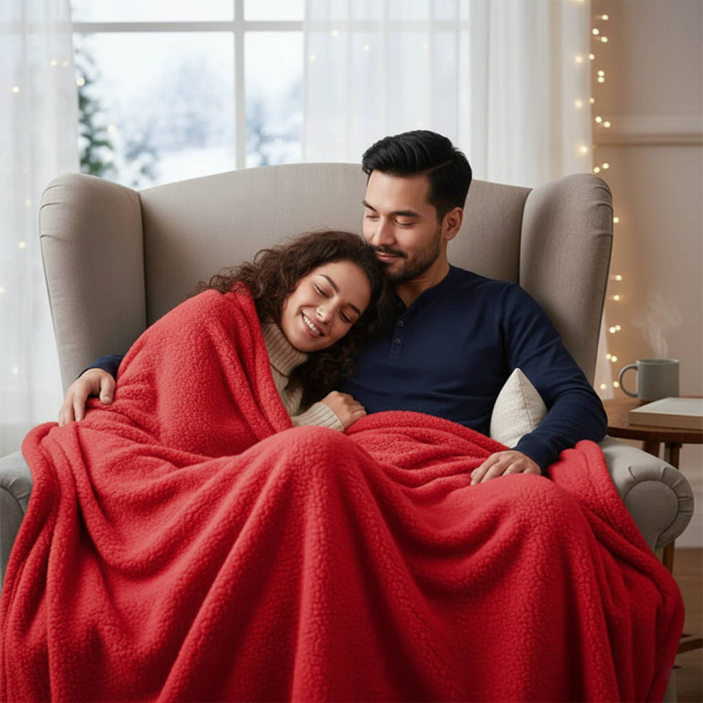 Waterproof Velour Throw Blanket – Plush Moisture-Barrier Cover for Bed & Sofa