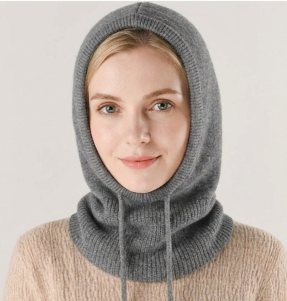 Winter Knit Cap in Soft Stretch Fabric – Warm Head Cover for Men & Women Cold Days Outdoors | Thomler