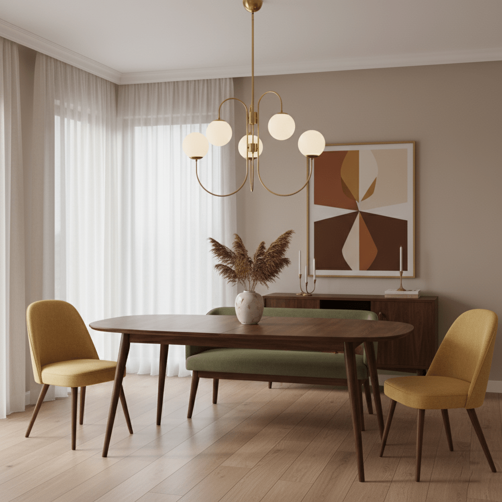 Lámpara de techo de varios brazos, marco de metal, pantallas de vidrio esmerilado, oro, negro, blanco, 30 pulgadas de diámetro, para sala de estar, comedor, dormitorio, luz superior | Thomler