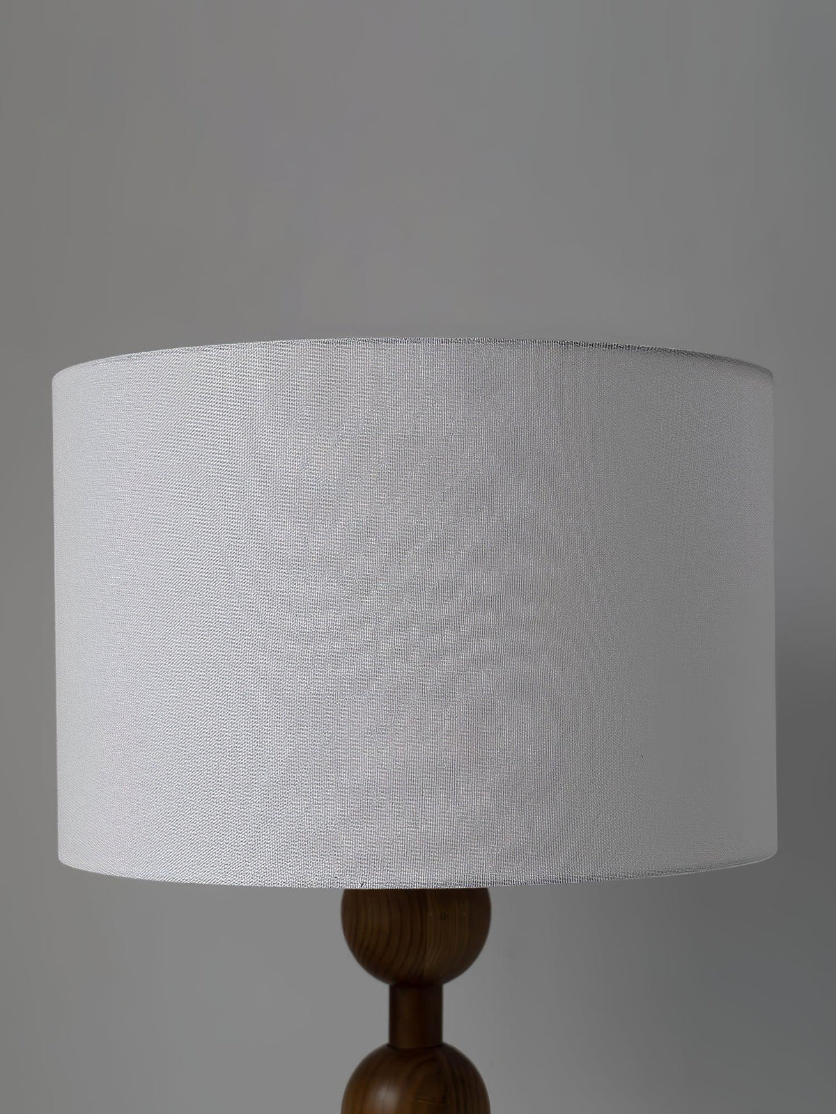 Tall Standing Lamp with White Shade 63 Inches Natural Wood Base Dimmable Accent Light for Bedroom Living Room Corner Reading Nook Modern Dec | Thomler