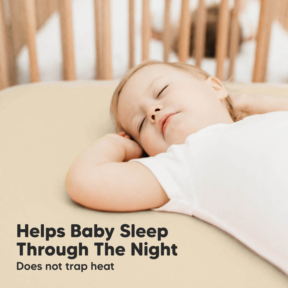 2-Pack Bamboo Fitted Crib Sheets