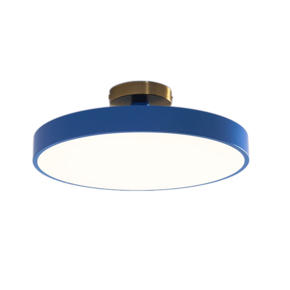 Lámpara de techo LED de 12 pulgadas, redonda, regulable, de bajo perfil para dormitorio, cocina, oficina, hogar, acrílico moderno | Thomler