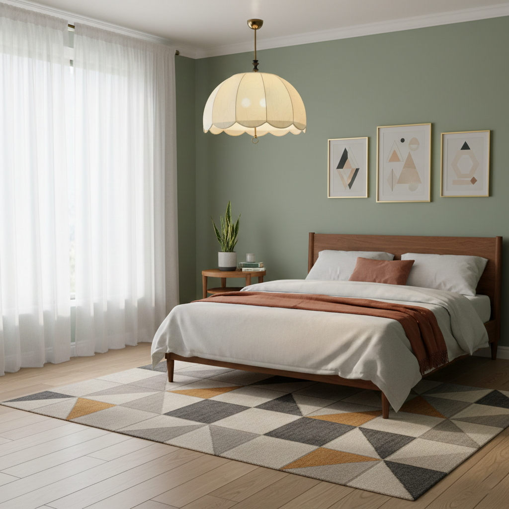 Geweven stoffen kap, 20-inch armatuur met gemengde materialen voor tafel- en eilandverlichting | Thomler