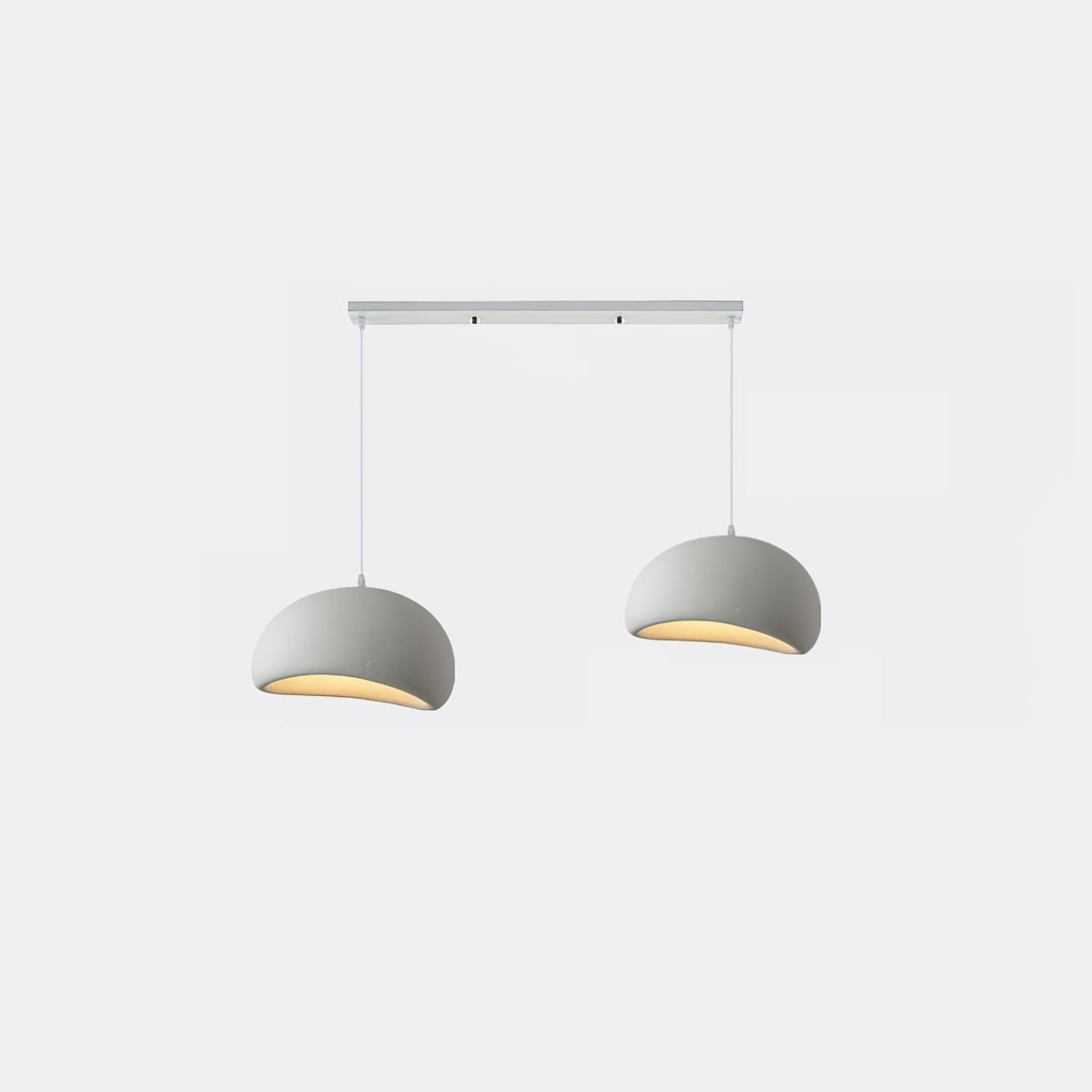 Cloud Pendant Lamp Dimmable LED Overhead Fixture Dining Room Bedroom Living Room Nursery Den Soft Glow Suspended Lighting E26 Bulb Base 12-4