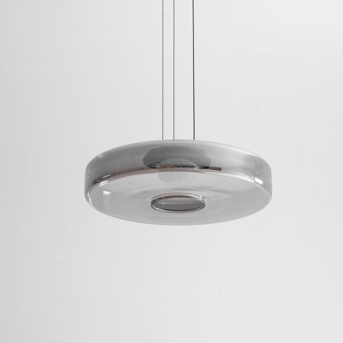Gelaagde glazen hanglamp LED plafondverlichting met meerdere niveaus voor kookeiland eetkamer moderne getrapte kroonluchter in hoogte verstelbaar | Thomler