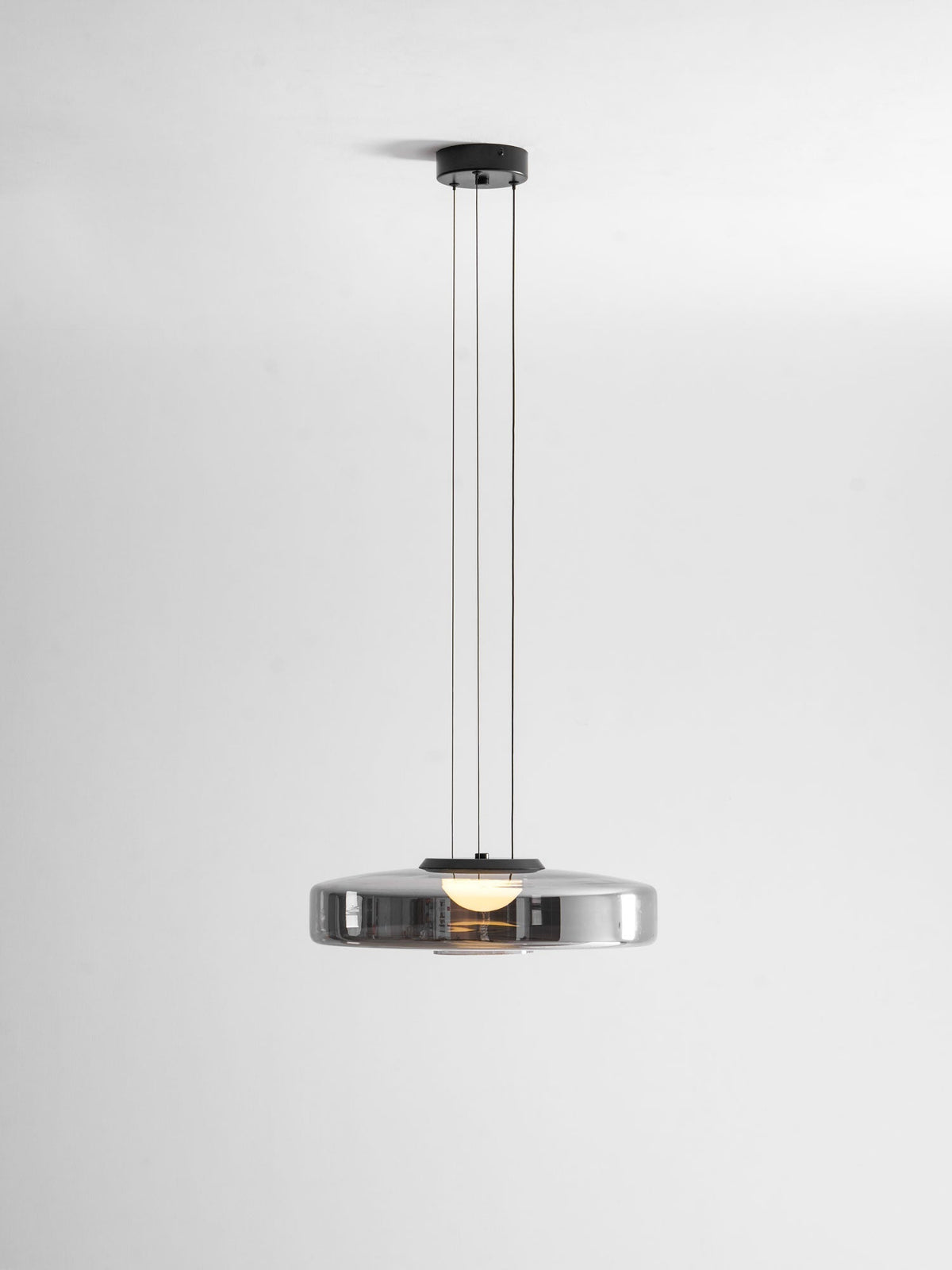 Gelaagde glazen hanglamp LED plafondverlichting met meerdere niveaus voor kookeiland eetkamer moderne getrapte kroonluchter in hoogte verstelbaar | Thomler