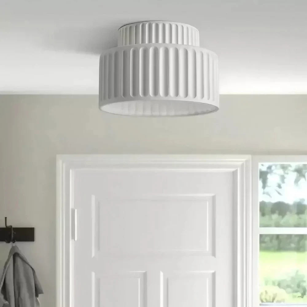 Halbbündige Deckenleuchte, 10 Zoll Harz-Kuppel für niedrige Decken, Flur, Eingangsbereich, Schlafzimmer, klassisches Übergangs-Wohnraumdesign | Thomler