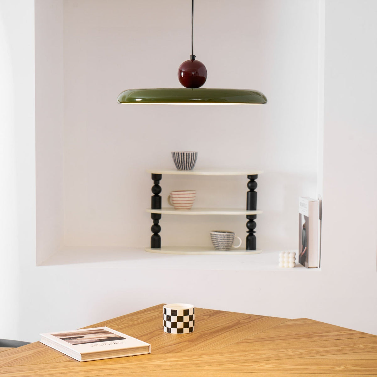 Lámpara de techo LED redonda de montaje empotrado con temperatura de color ajustable para isla de cocina, comedor, dormitorio, sala de estar, diseño moderno | Thomler