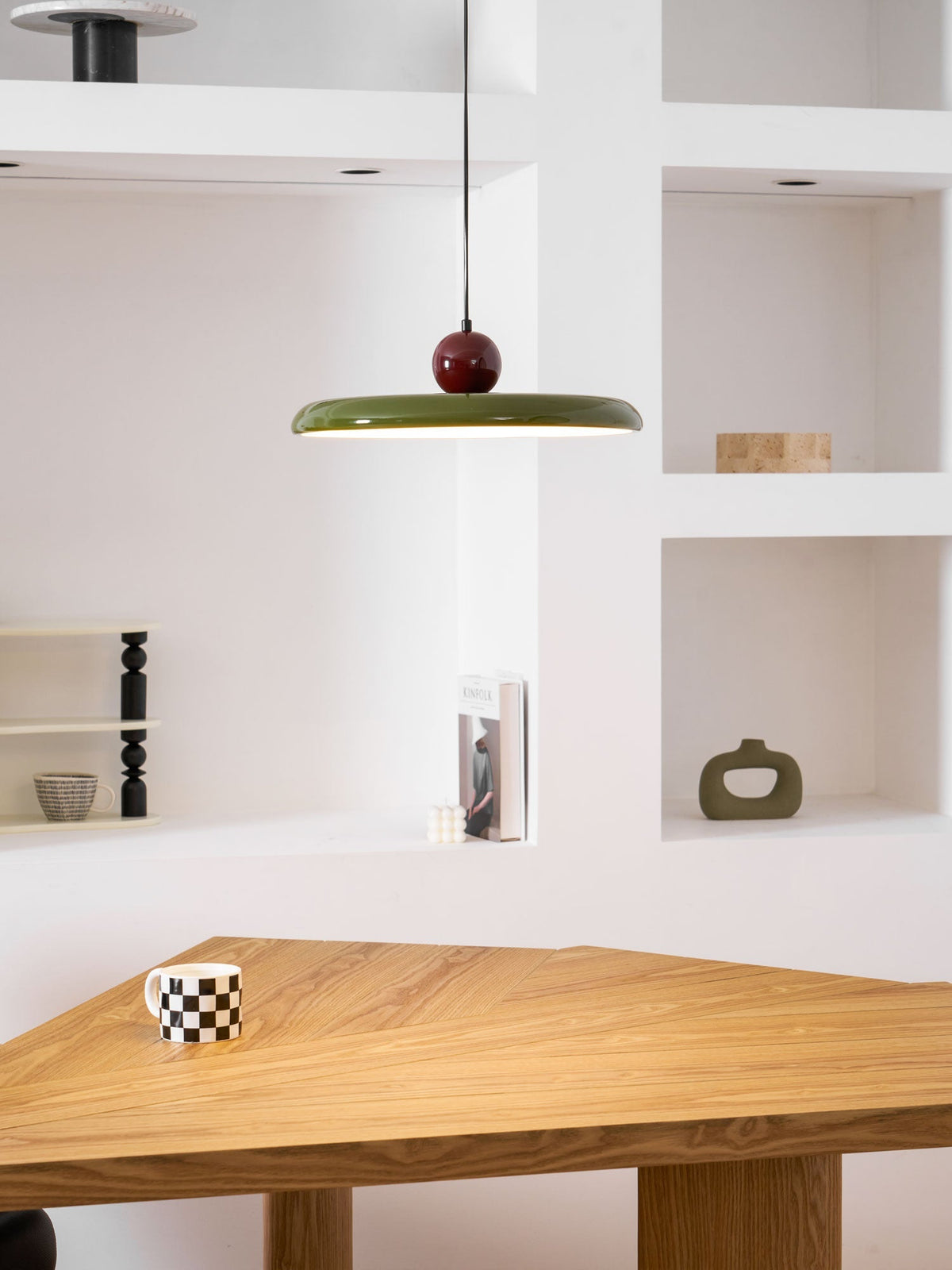 Lámpara de techo LED redonda de montaje empotrado con temperatura de color ajustable para isla de cocina, comedor, dormitorio, sala de estar, diseño moderno | Thomler