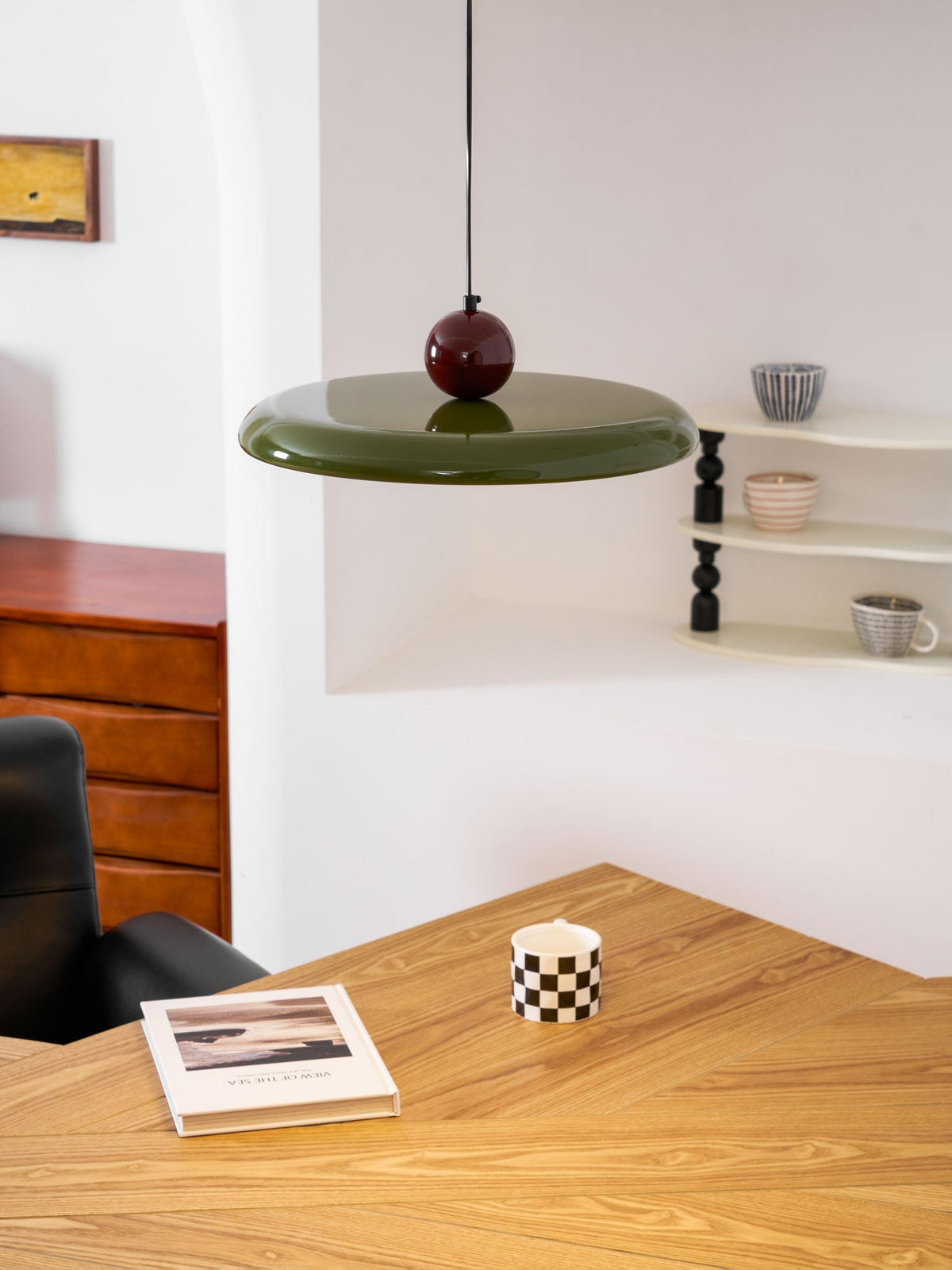 Lámpara de techo LED redonda de montaje empotrado con temperatura de color ajustable para isla de cocina, comedor, dormitorio, sala de estar, diseño moderno | Thomler