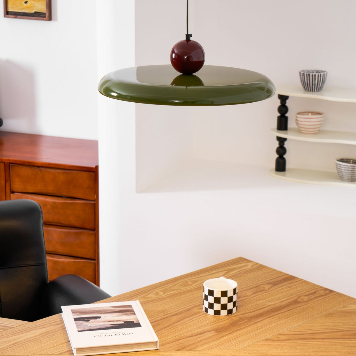 Lámpara de techo LED redonda de montaje empotrado con temperatura de color ajustable para isla de cocina, comedor, dormitorio, sala de estar, diseño moderno | Thomler