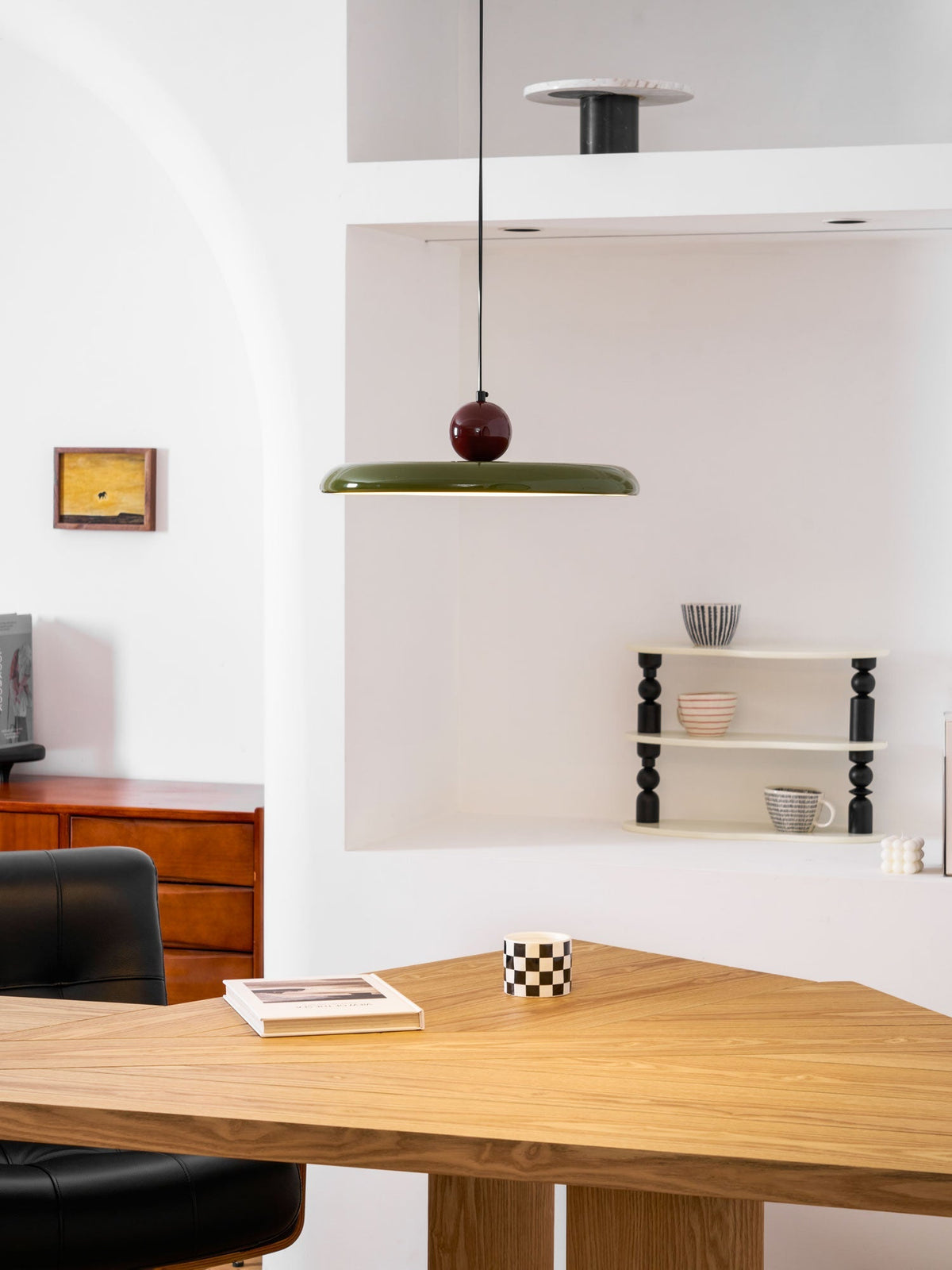 Lámpara de techo LED redonda de montaje empotrado con temperatura de color ajustable para isla de cocina, comedor, dormitorio, sala de estar, diseño moderno | Thomler