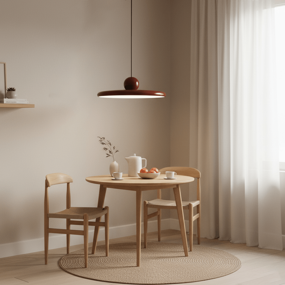 Lámpara de techo LED redonda de montaje empotrado con temperatura de color ajustable para isla de cocina, comedor, dormitorio, sala de estar, diseño moderno | Thomler