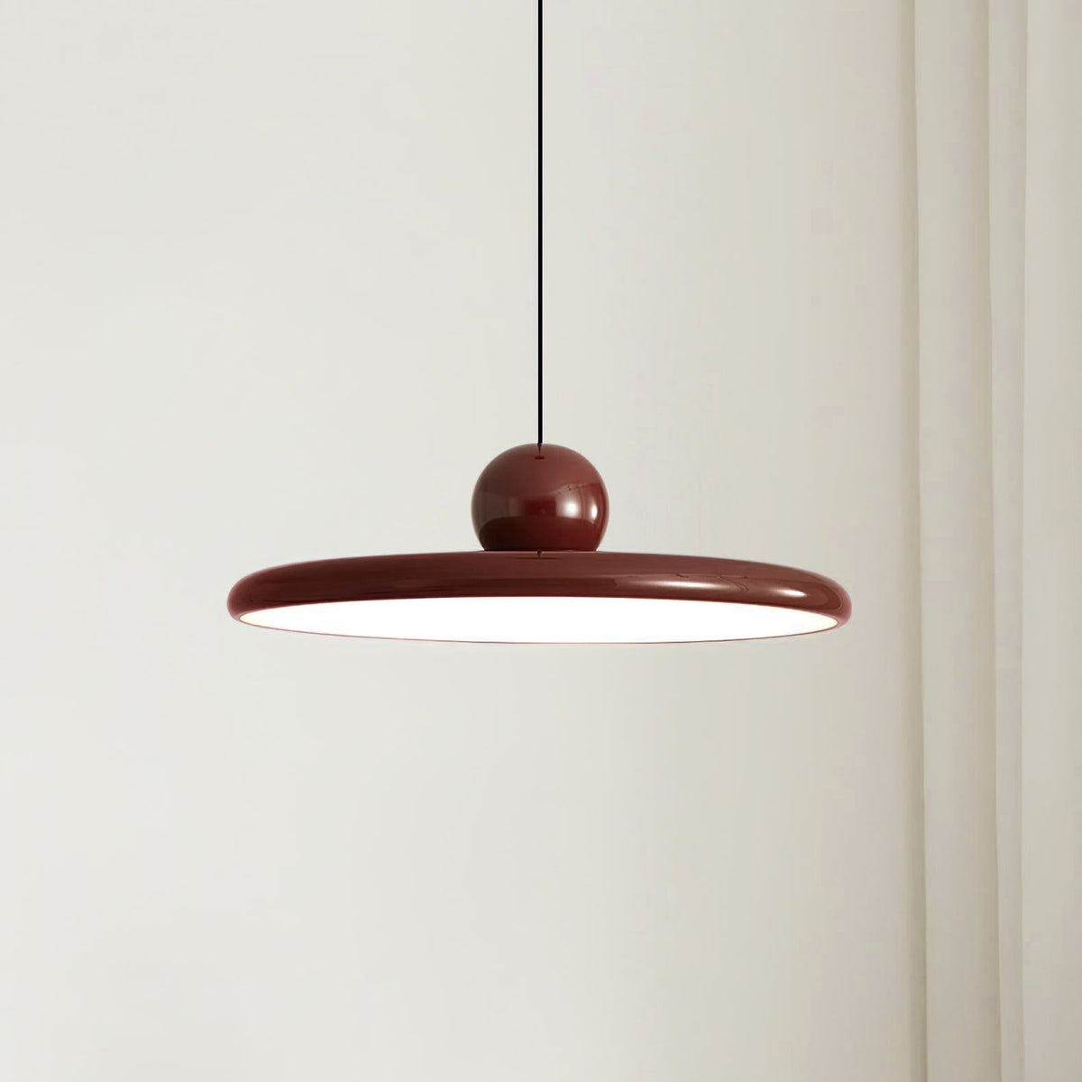 Lámpara de techo LED redonda de montaje empotrado con temperatura de color ajustable para isla de cocina, comedor, dormitorio, sala de estar, diseño moderno | Thomler