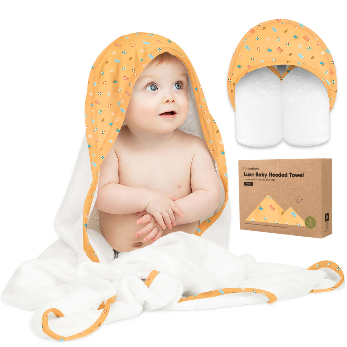 Plush Baby Hooded Towel