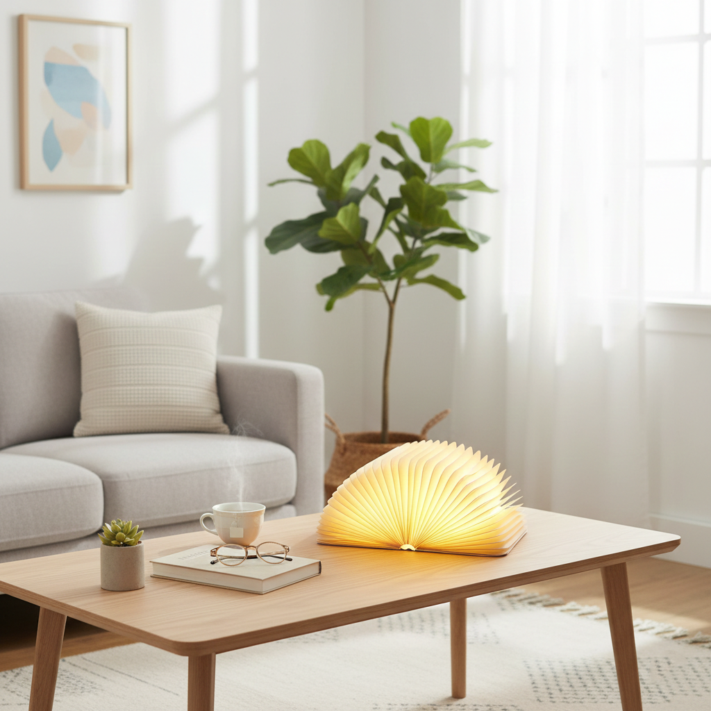 Bedside Reading Lamp with USB Charging Natural Wood Frame Touch Sensor Warm LED Light for Nightstand Bedroom Study Desk Portable Cordless Re | Thomler